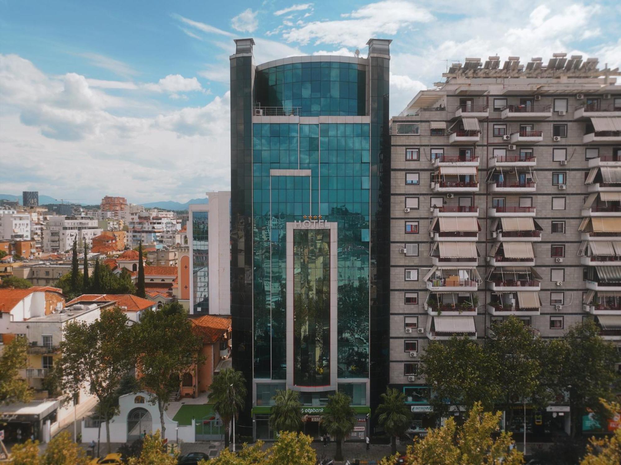 Hotel Rosa Blu Tirana Exterior foto